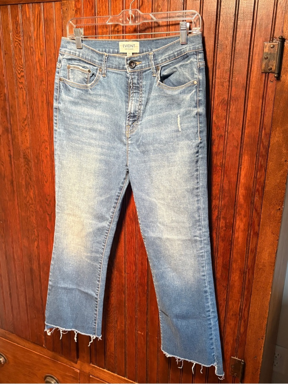 EVIDNT Hermosa Raw Hem Jeans size 30